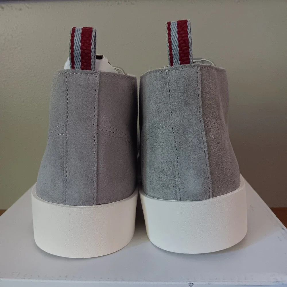 Ben Sherman Thames Chukka Boots Mens 8.5 D Grey New Suede Desert BSMTHAMS-0985